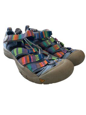 Keen Newport H2 Stripe Rainbow Sandal Size Youth 3 Outdoor Water Hiking Active